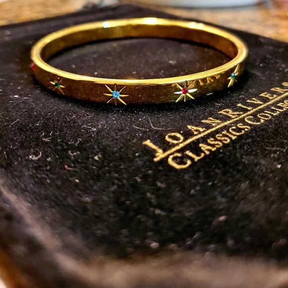 Joan Rivers Jewelry - Joan rivers classic multicolored starburst bangle
